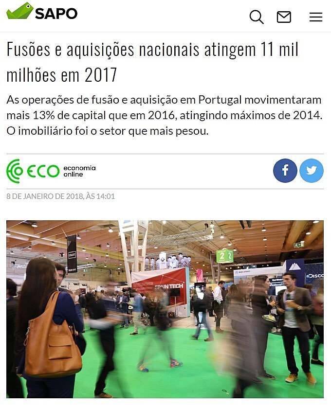 Fuses e aquisies nacionais atingem 11 mil milhes em 2017